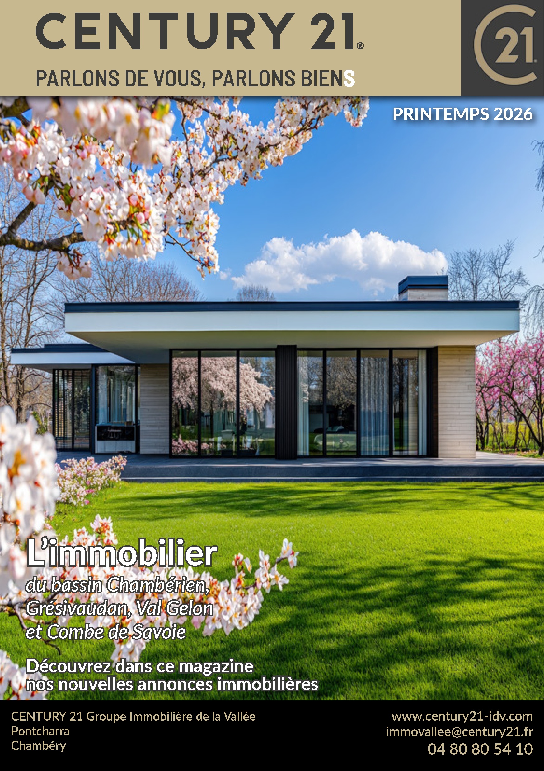 Couverture CENTURY 21 Groupe Immobilière de la Vallée